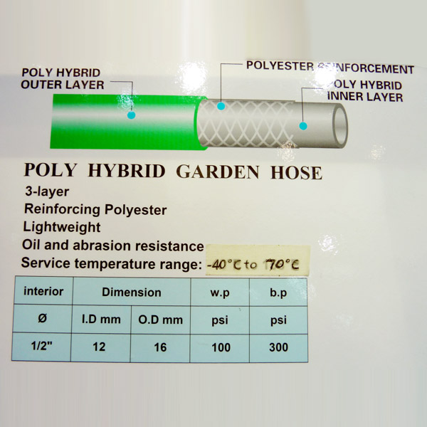 Hybrid Water Hose A2VU1/2